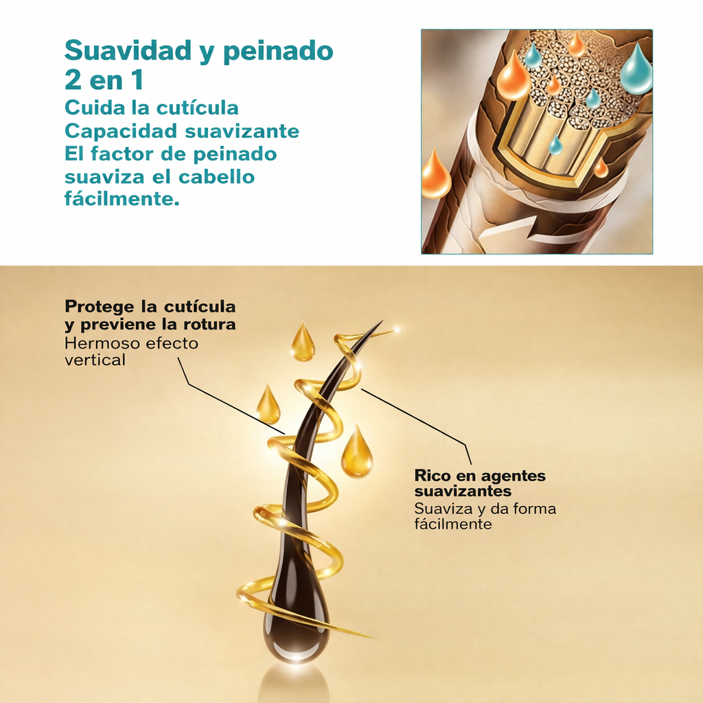 Protector cabello alisa y protege